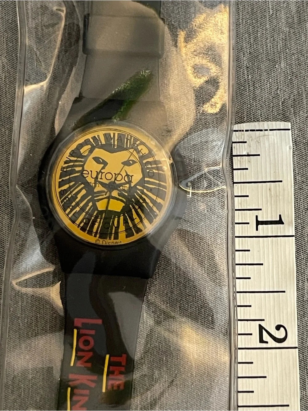 NOS 1994 Disney's Lion King Promotional Watch Needs New Battery